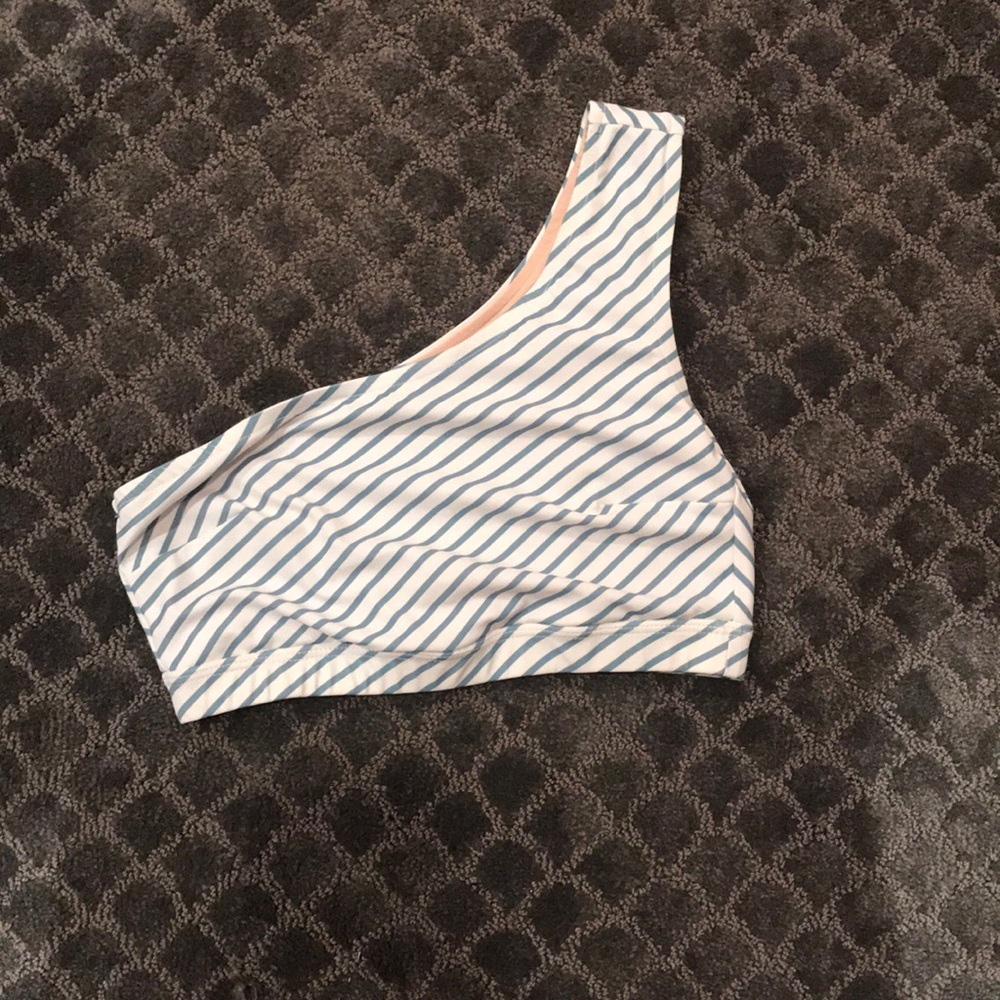 Albion Striped swimsuit top